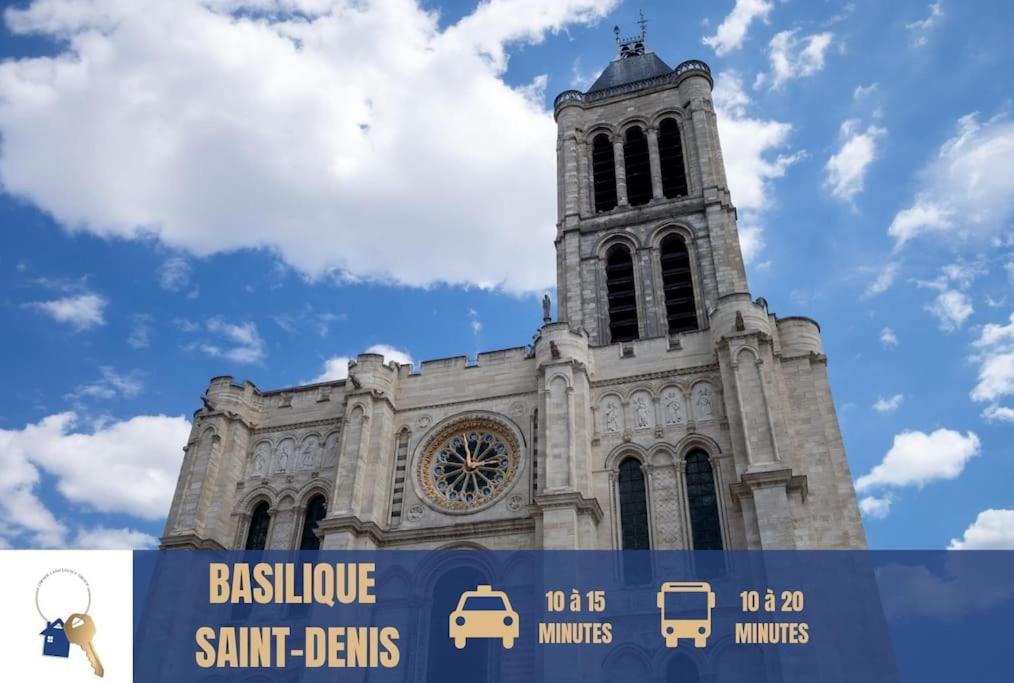 9 Mi From Stade De France - Charming 5-Room Saint-Denis  Extérieur photo