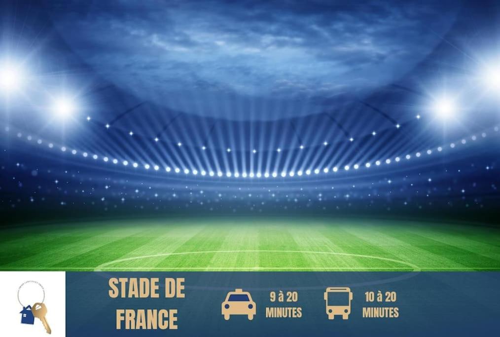 9 Mi From Stade De France - Charming 5-Room Saint-Denis  Extérieur photo
